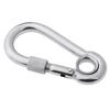 316 Stainless Steel Carabiner Spring Snap Hook with Eyelet Outdoor Camping