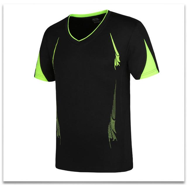 Футболка мужская летняя топы и футболки быстросохнущая фитнес для спортзала бегуны бег спортивная футболка мужская Asian size 4XL