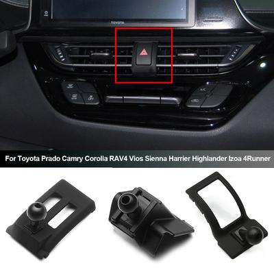 Support de téléphone intérieur pour Toyota Corolla, Camry, CHR, RAV4, Avalon, Prado, Highlander, 4RUNNER, sans support