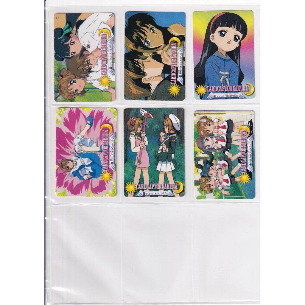 Used Cardcaptor Sakura Bandai Carddass All 105 Types Full Completion Trading Card