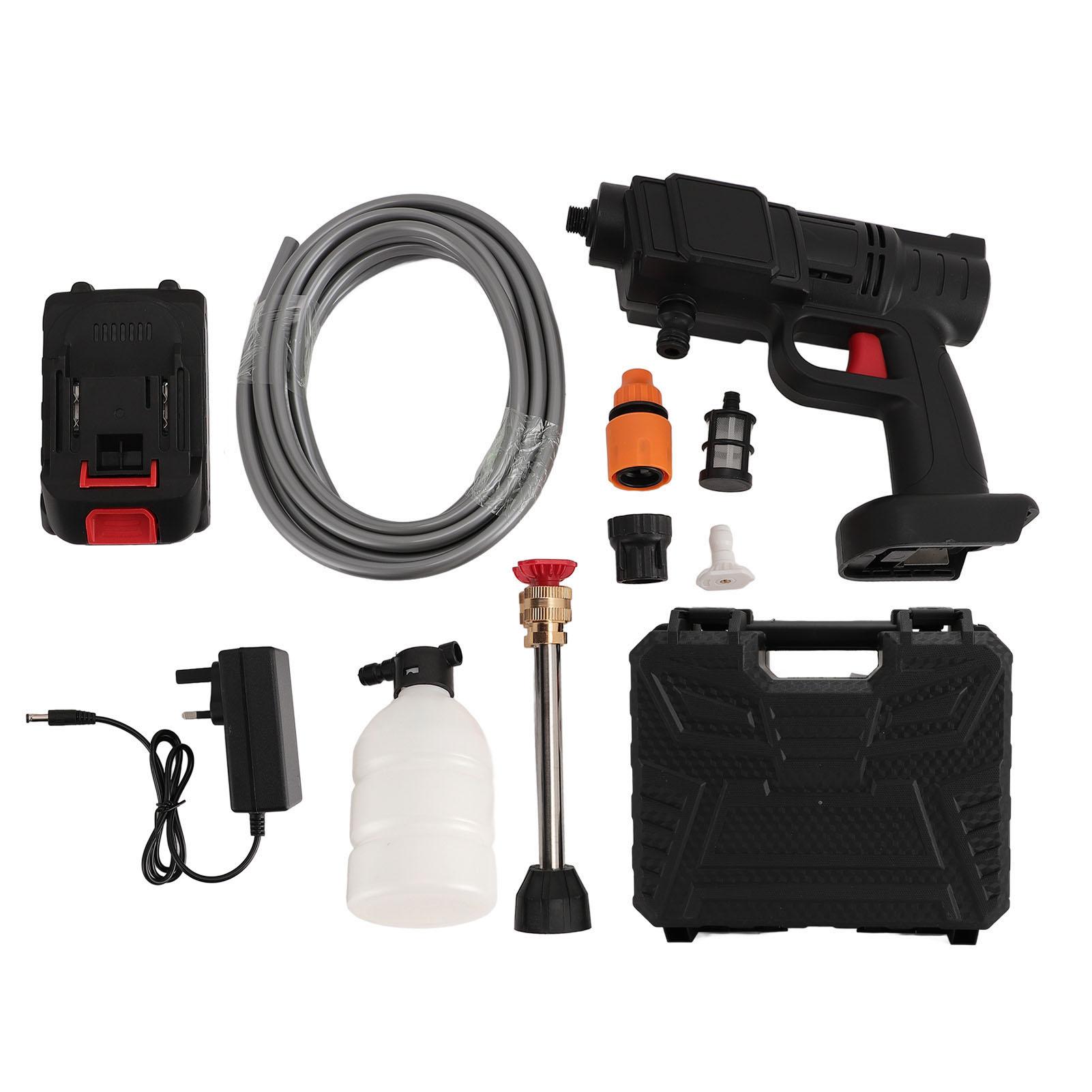 

Беспроводная мойка высокого давления 30 бар Портативная электрическая мойка высокого давления для автомобиля с 5 м Lo UK Plug 110‑240V