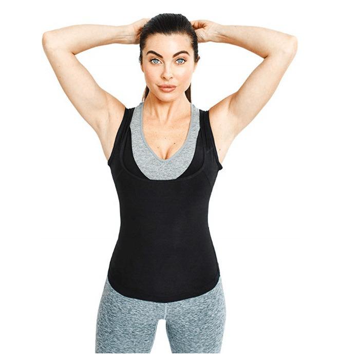 Unisex Body Shaper Sweat Vest - Tummy Control & Fat Burning for Running, Sports, and Yoga