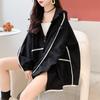 Women Loose Mid Length Thin Casual Sun Protection Jacket Coat