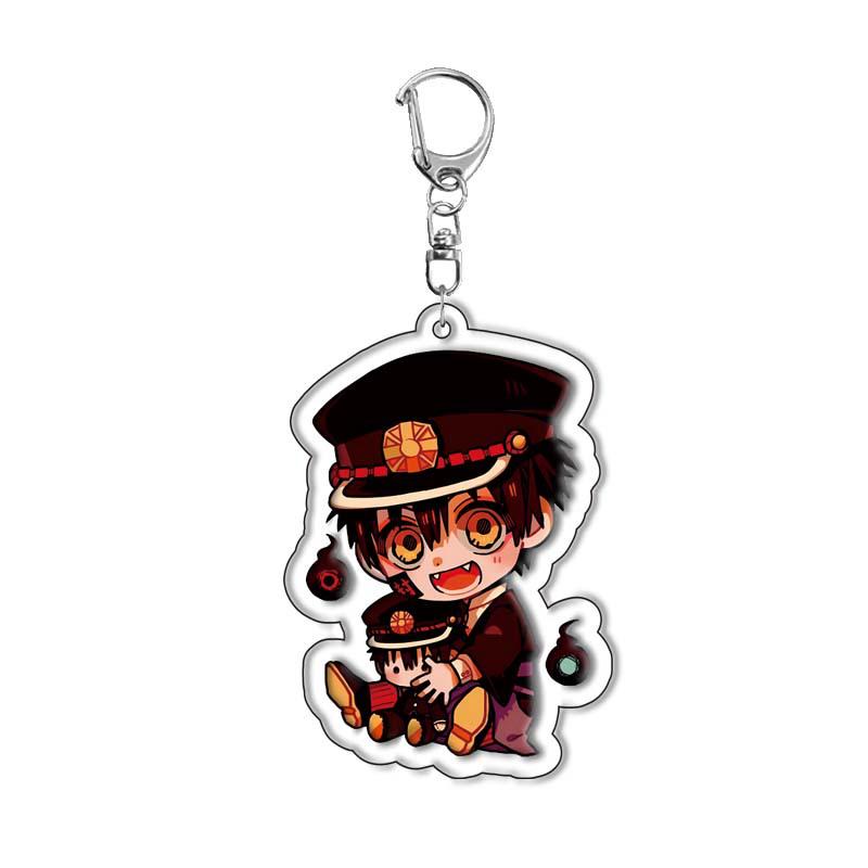 Layered Hanako-kun Acrylic Keychain Pendant Anime Figurine 
