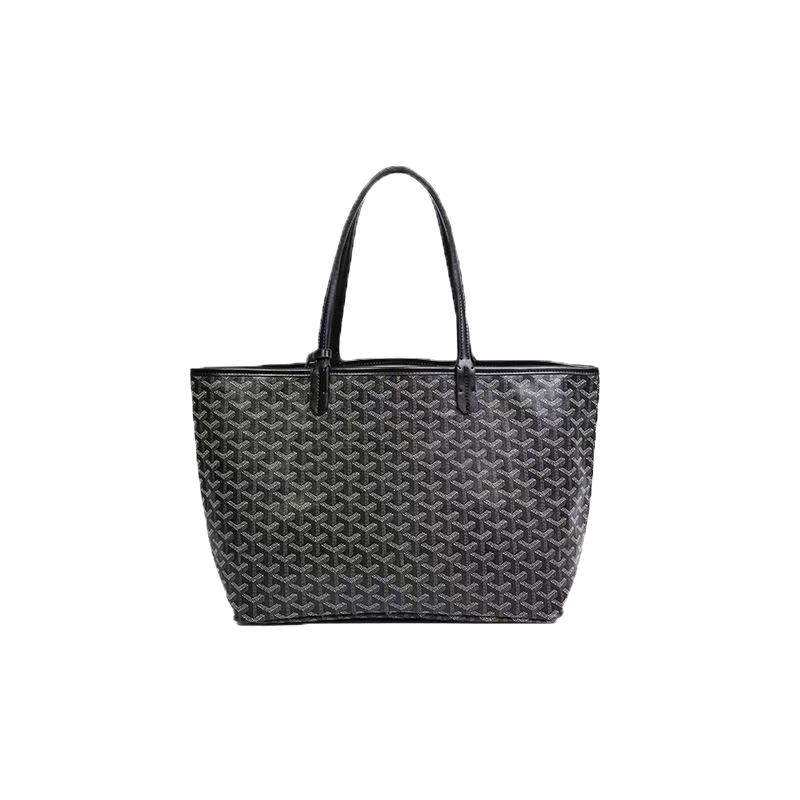 Goya Hahnentritt Tragetasche: Große europäische und amerikanische Y-Print-Handtasche zum Einkaufen und für Mutter-Kind-Gebrauch