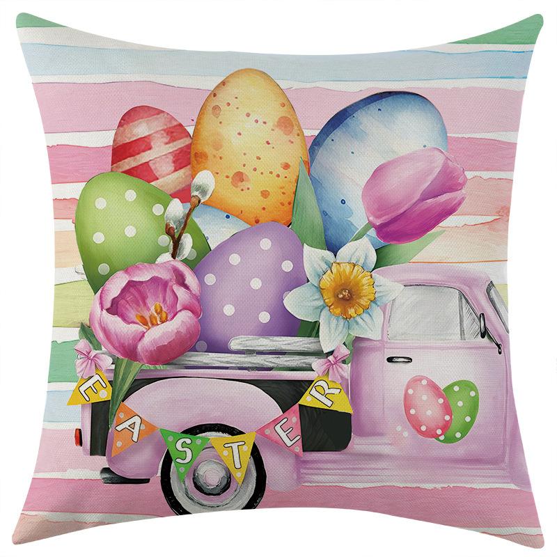 

Новая серия праздничных украшений Льняные декоративные подушки, поясничные подушки и подушки для автомобиля, дивана 45 * 45 separate pillow cover