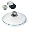 Heat Resistant Stainless Steel Pot Lid Thermometers Knob Easy Installation Design Accurate Temperature Control