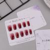 50Pcs Press-On Nail Packaging Display Swatch Card Simple Style False Nail Design Manicure Sample Display Salon