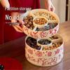 New Year Floral Bird Stackable Rotating Snack Plate for Living Room