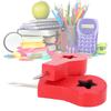 40Pcs Red Map Shape Thumb Tack Fixing Accessories School Stationery Office Supplies