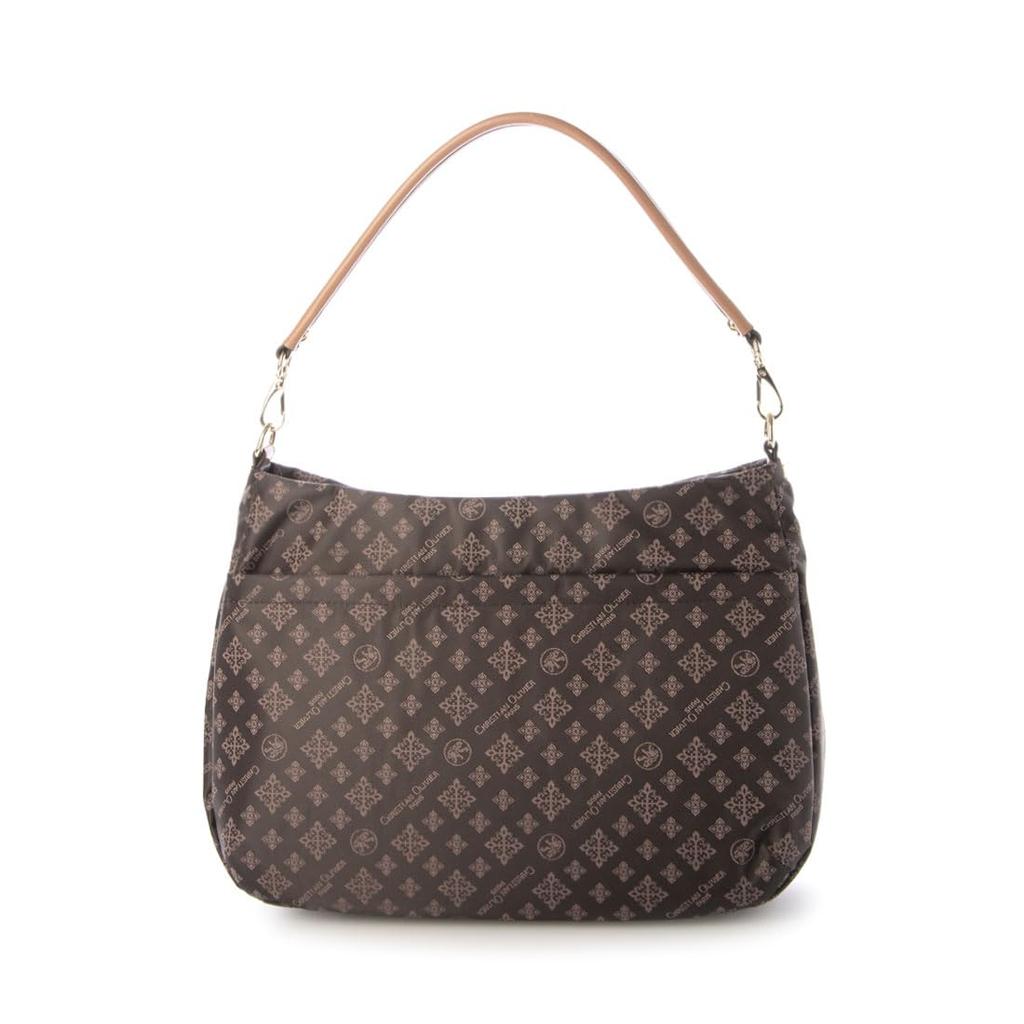 Jacquard Multifunctional Shoulder Bag [Christian Olivier] Water-repellent 2-way 38-7702 (chocolat)