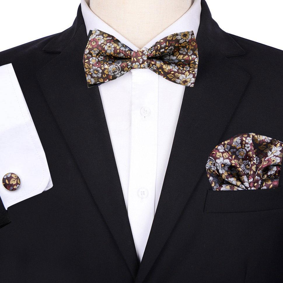 

Галстук-бабочка мужской свадебный жених шафер корейский костюм бордовый красный мужской галстук-бабочка прилив