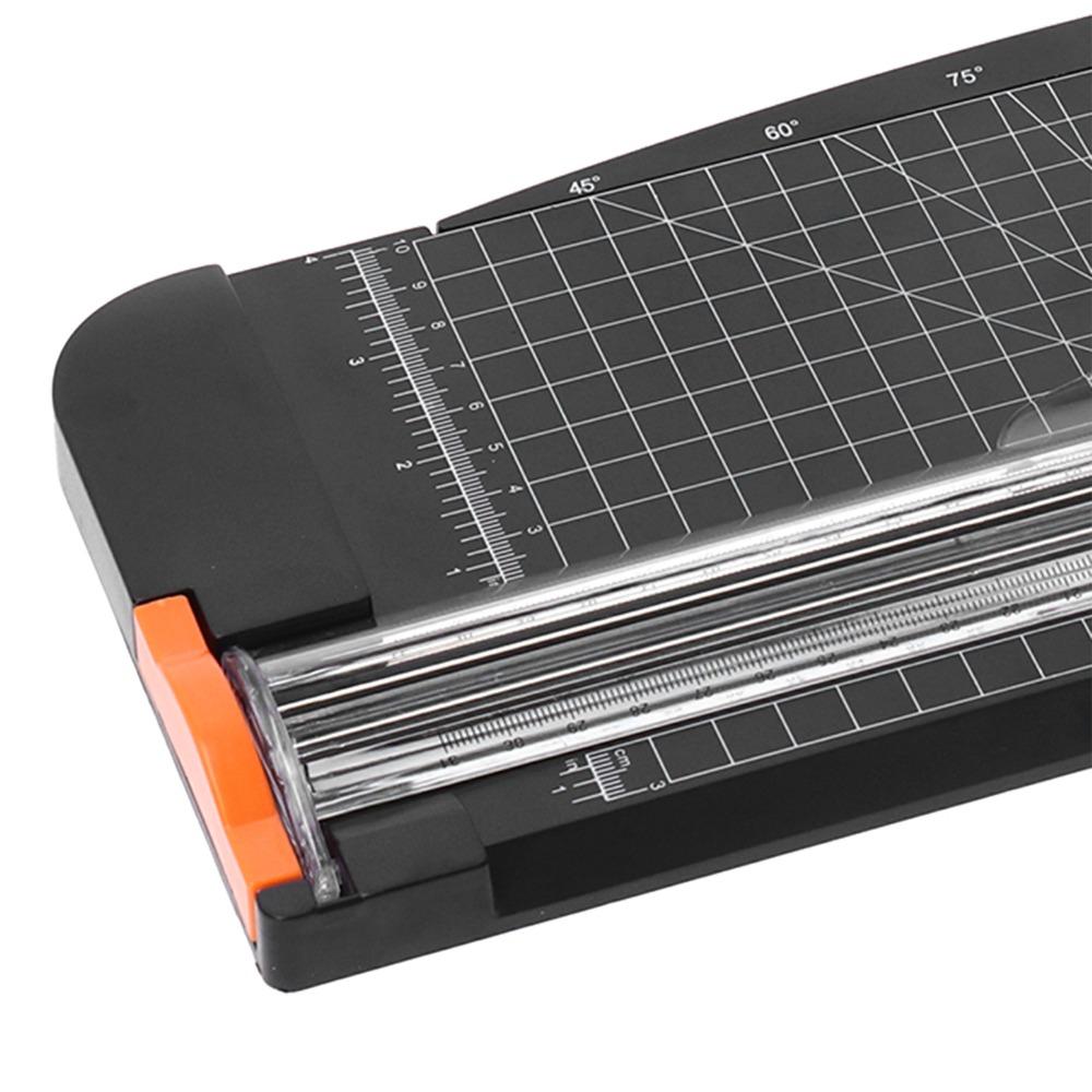 12 Inch / A4 Size Paper Cutter / Paper Trimmer Automatic Security Safeguard Portable / Desktop Paper Slicer Sliding Cutter Head