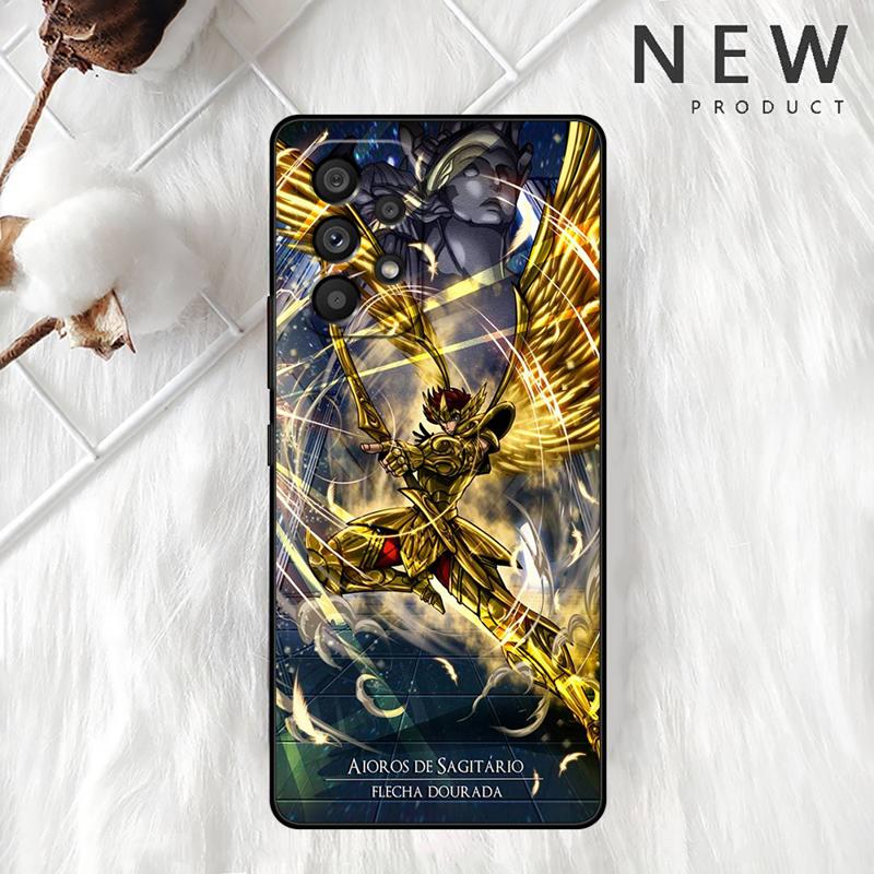 Saint Seiya Anime Case For Samsung Galaxy A54 A52 A14 5G A53 A12 A13 A71 A23 A34 A33 A21s Phone Cover
