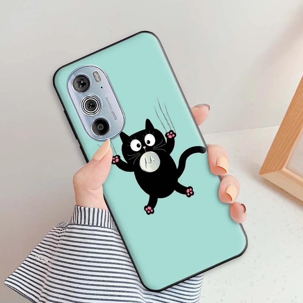 For Moto Edge 30 Pro Case Cover Edge30 Matte Silicone Case for Motorola Moto Edge 30 30Pro Fashion TPU Protective Back Cover