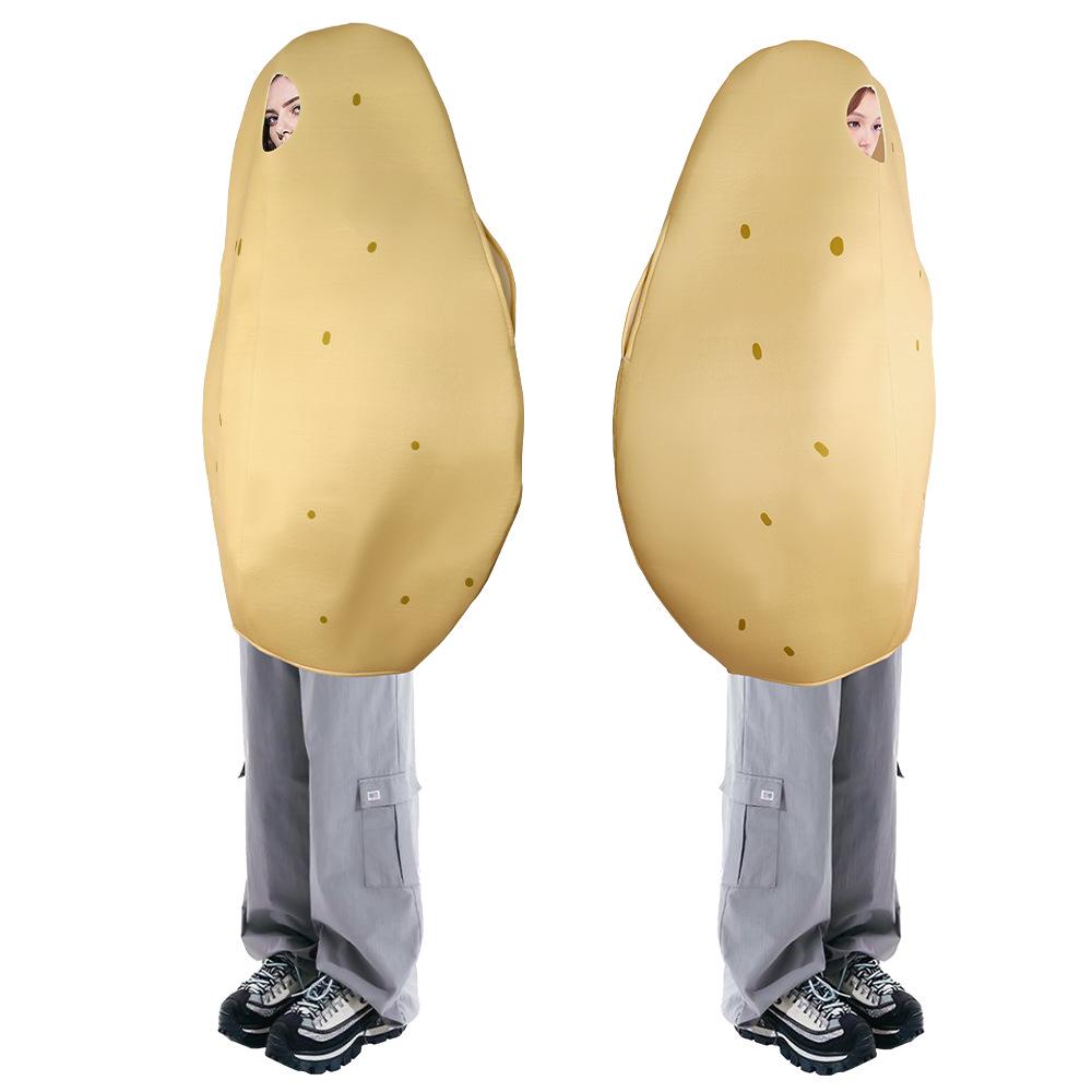 Potato Costume for School Events, Party, Cosplay, and Halloween