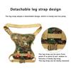 Men's Camouflage Multifunctional Outdoor Bag - Crossbody, Waist, and Leg Options for Sports and Mountaineering.