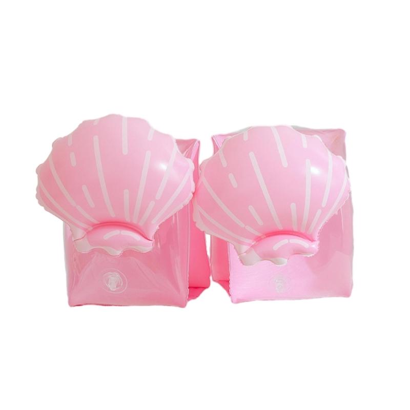 1 Pair Arm Floaties Arm Rings Swimming Inflatable Armbands Swim Float Arm Bands