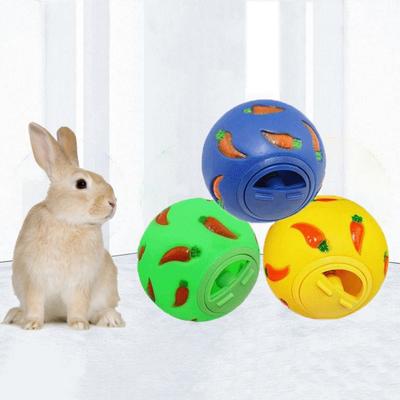 Rabbits Treat Ball Durable Bite Resistant Cats Slow Feeder Rabbit Tumbler Ball Small Pet Accessories