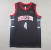 Jalen Green Rockets Basketbalový dres #4, Černý