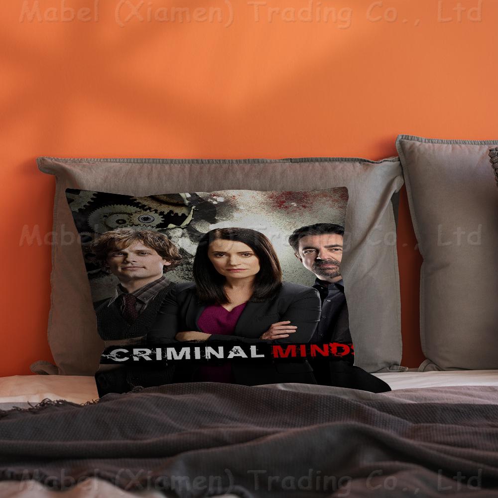 TV Series Criminal Minds Personalized Picture Text Home Decorative Pillows Household Gifts Xcm