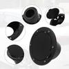 ACROPIX Fuel Tank Fuel Filler Door Gas Tank Cap Cover Black Fits Jeep Wrangler JK 1 Piece