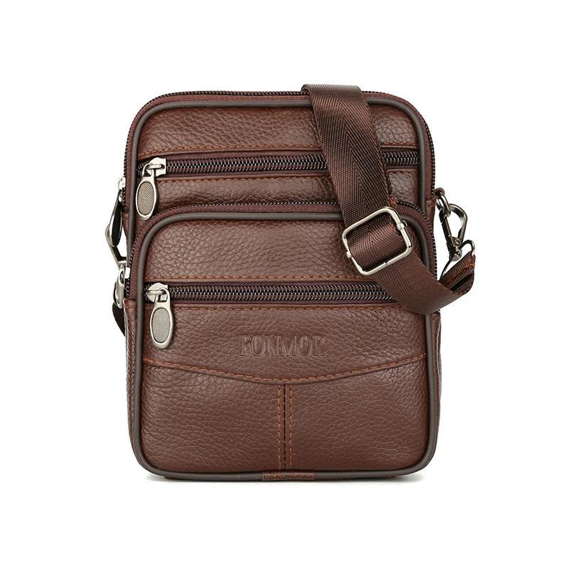 

Men s Bag Genuine Leather Handbags Men Leather Shoulder Bags Men Messenger Bags Small Crossbody Bags for Man Fashion Handbag
