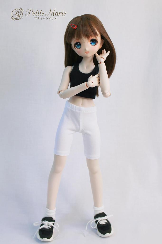 Petite Marie Scale MDD Compatible Length Fitness Daily Casual 40cm BJD Doll Clothes 1/3 3/4 Leggings, White, Spats, Pants, Leggings, Pants, Pants,