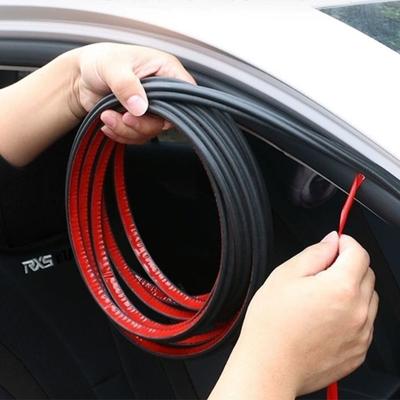 Bandă de etanșare dublă pentru ușă de mașină Benzi de etanșare din cauciuc pentru protecția ușii de mașină Izolație fonică Bandă de etanșare de zgomot tip L izolată fonic