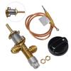 Knob Safety Control Valve Assembly Copper Fire Flame Heavy Duty Low Pressure Regulator With Replacement Parts New