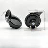 1Pair 60Db Electric Horn 12V Car Speaker 24V Truck Snail Trumpet 12V Motorcycle Horn High Pitched Whistle Waterproof Horns