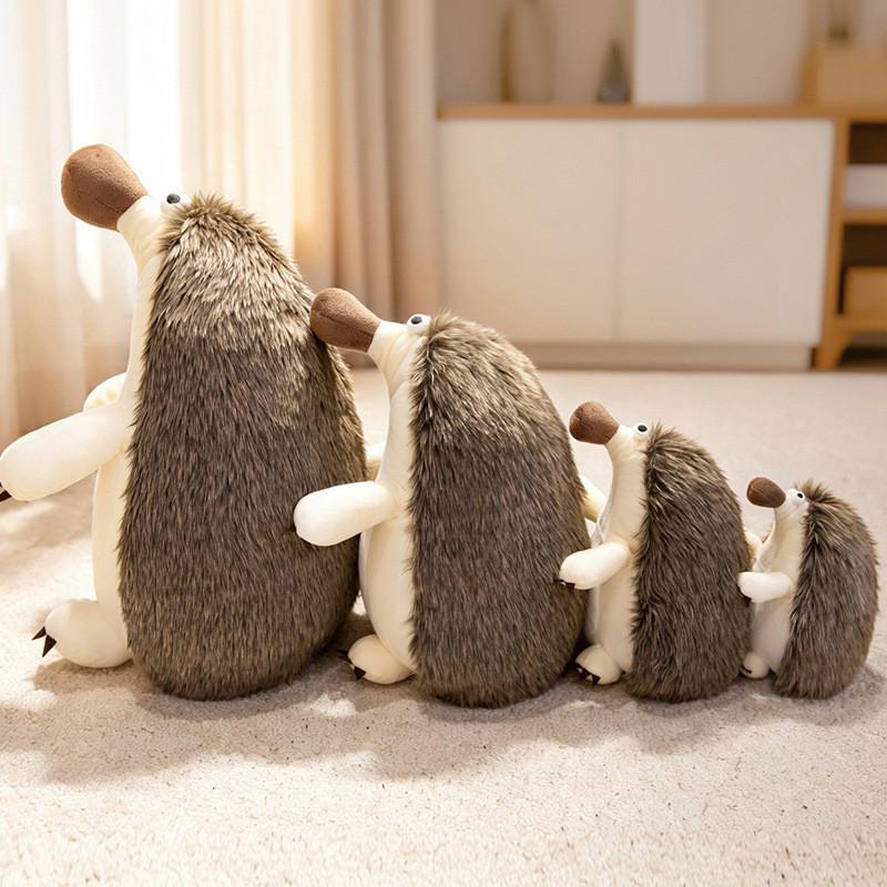 Plush Hedgehog Stuffed Animal Toy With Pp Cotton Filling For Kids Gift And Decoration