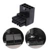 Mainboard CPU 8PIN Power Steering Connector 8pin Power Adapter CPU 8PIN 90 Degree Steering