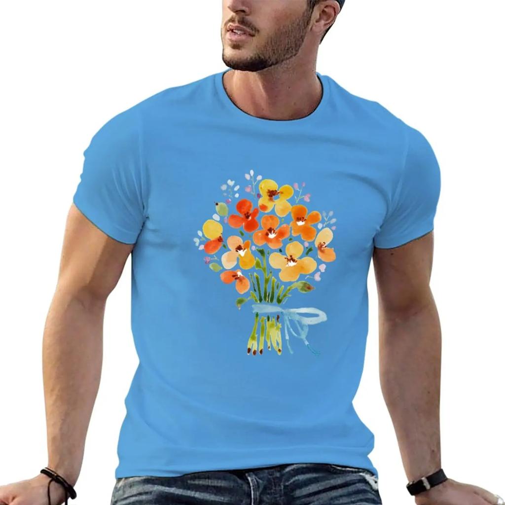 patterns Everyday | Summer bouquet T-Shirt shirts graphic tees Short sleeve tee oversized t shirts for
