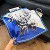 New 71 * 71cm Korean version small square scarf women's silk scarf spring and summer thin sunscreen scarf neck protection tied bag headband scarf