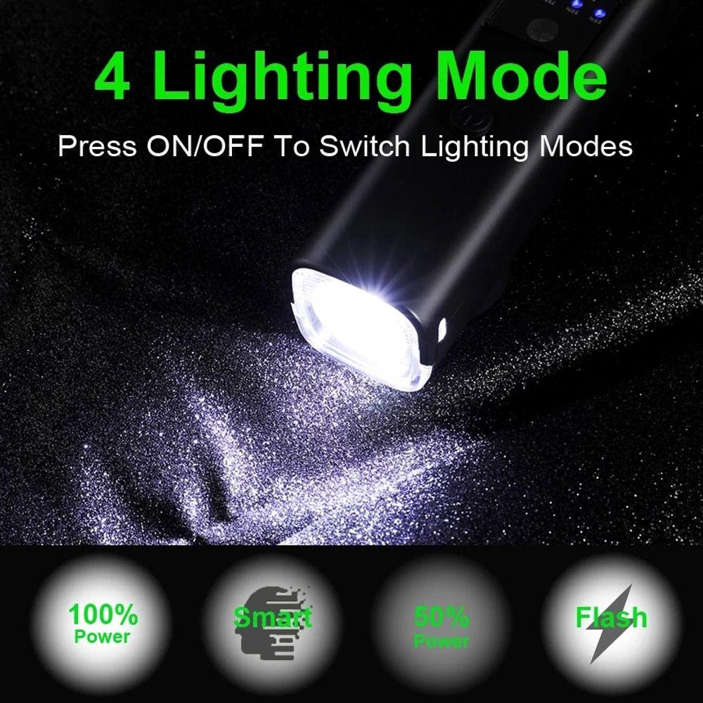 Rainproof Design Bicycle Front Rear  Light High-pitch Warning Taillight Light Bike Lamp  Mountain