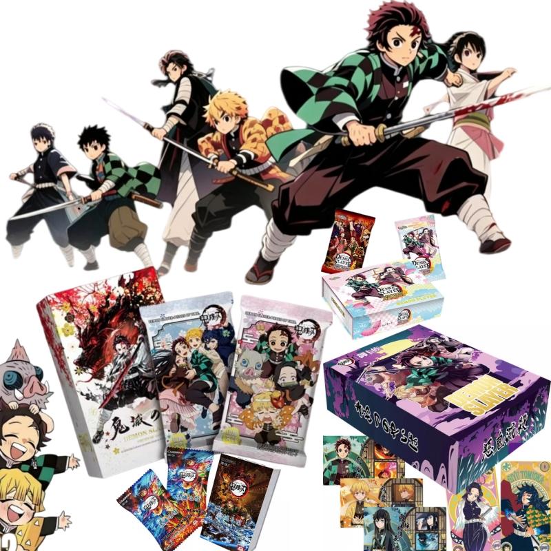 Offiziell Kimetsu no Yaiba Band 7 Tanjiro Nezuko TCG Sammelkarten Booster Box Echtes Anime Sammlerstück Fans Geschenke