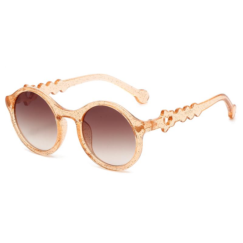 New Kids Sunglasses Cute Round Retro Sun Glasses UV400 Protection Fashion Trend Boys Girls Eyewear
