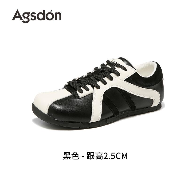 

Augustine silver German training shoes women s 2025 new autumn light Forrest Gump board shoes flat-soled retro sports shoes 40