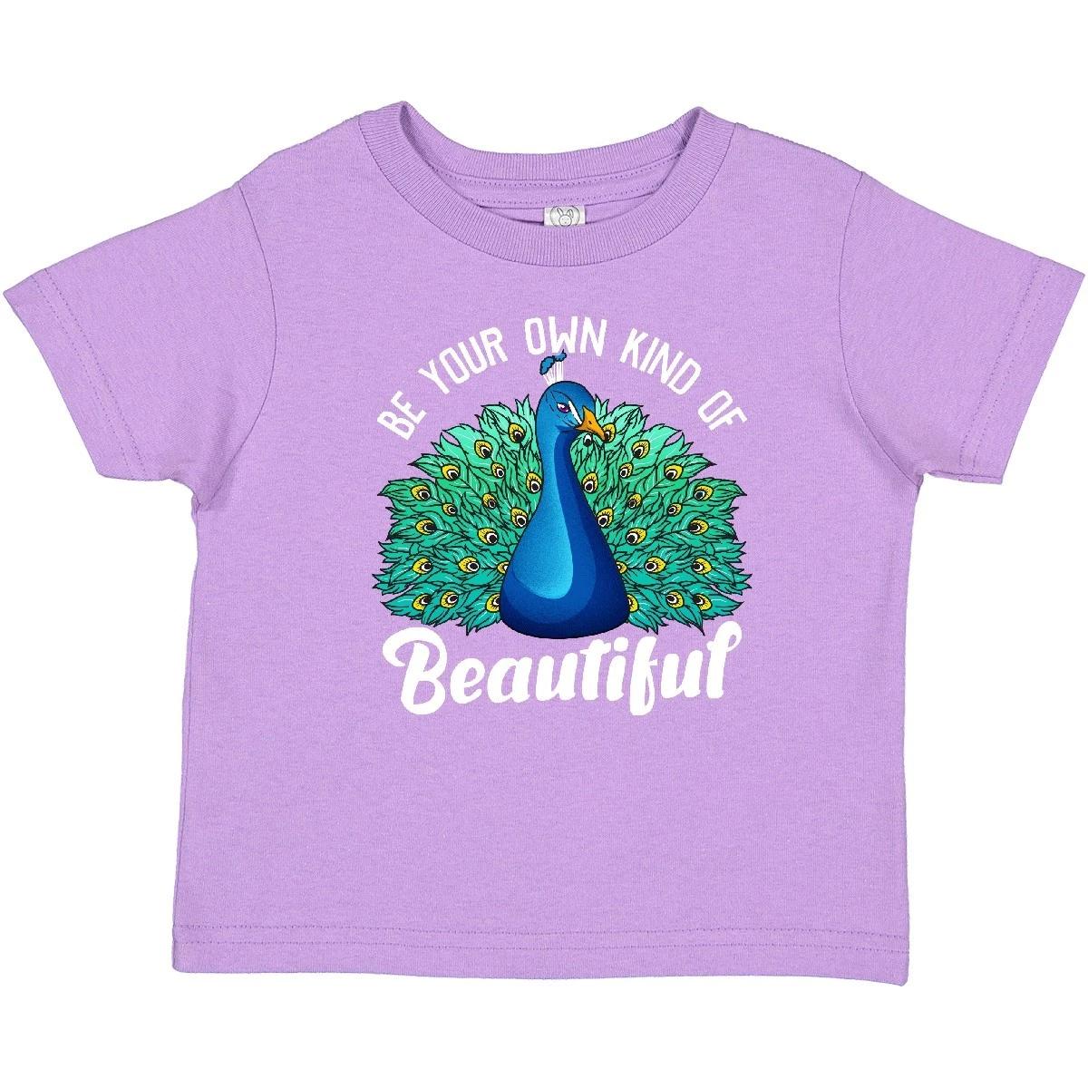 Inktastic Peacock Toddler T-Shirt Lovely Motovational Child Preschooler Kid 120