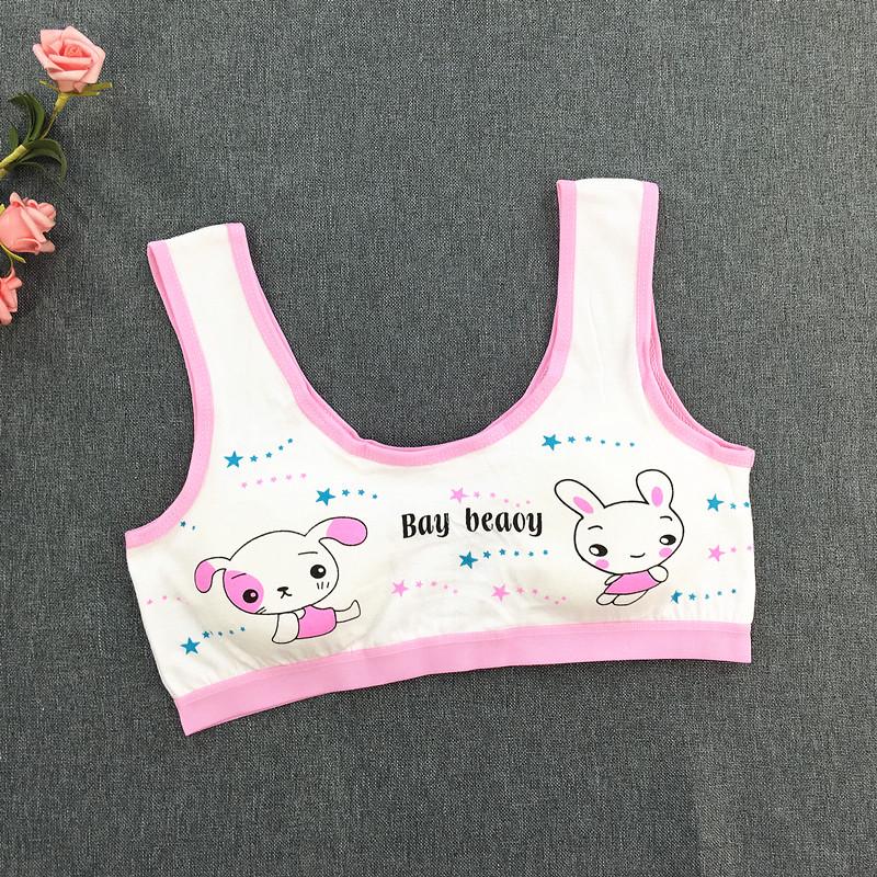 

Мультяшный кролик принт лайкра хлопок бюстье для девочек One Size