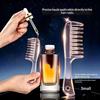 Liquid Reservoir Essential Oil Applicator Massage Comb Metal Teeth Gentle Scalp Massager for Hair Nourishing Home Salon Use