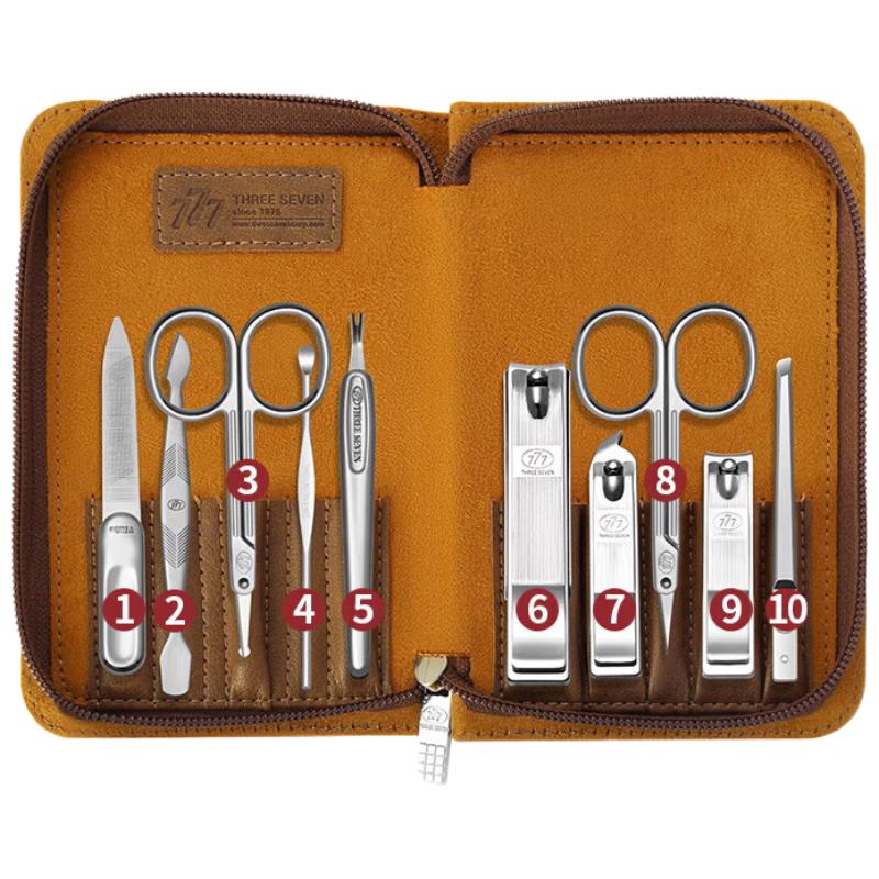 777 Professional 10-Piece Manicure Set