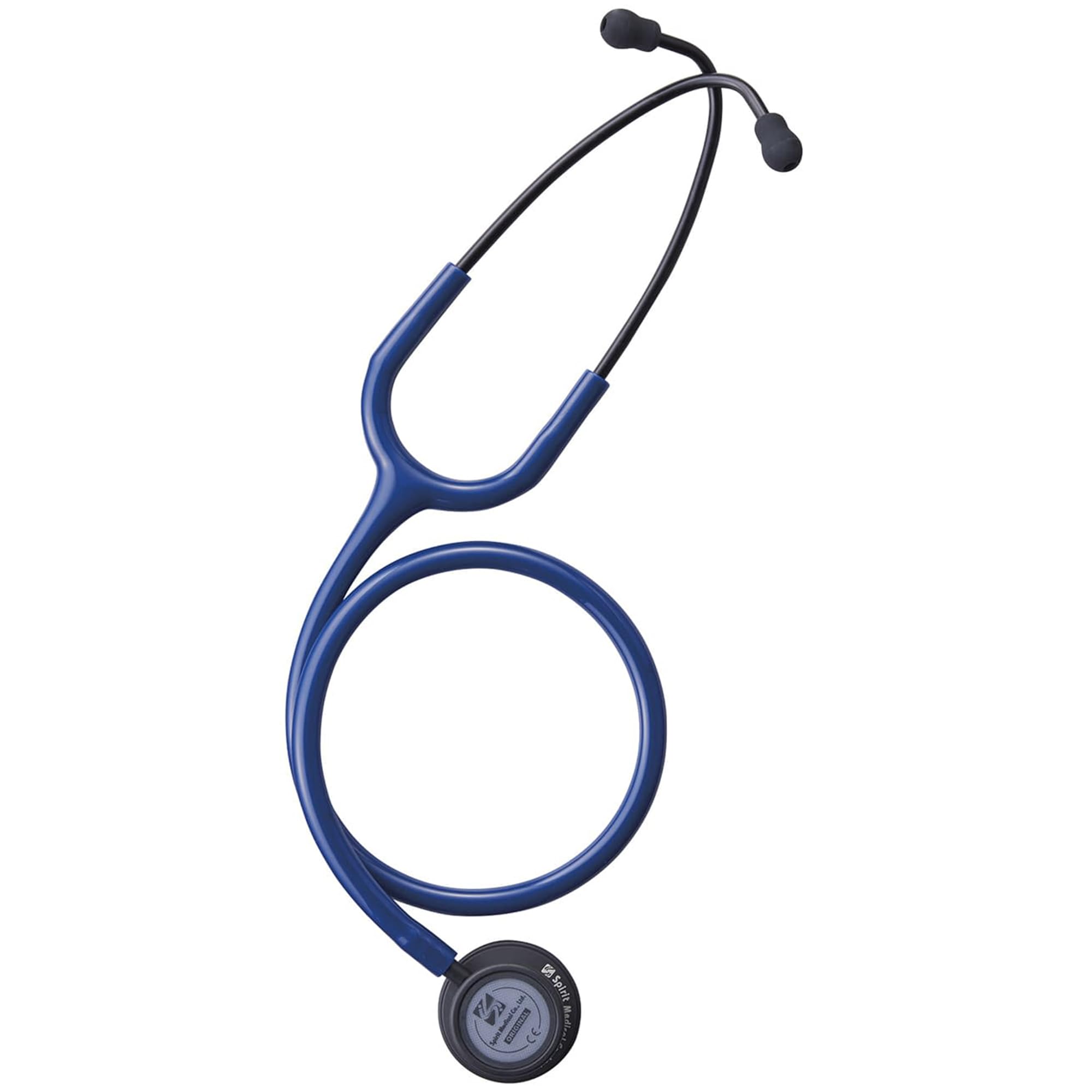 

Spiritmedical Classical Dark Blue for Pediatric and Adult Ideal for and Simple Design 3+SP Stethoscope, (CK-SS601CPF), 2-Way Use, Hospitals, Doctors,
