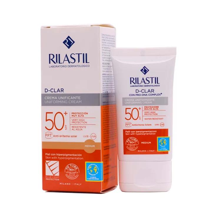 Rilastil D-Clar Spf50 Выравнивающий крем Средний 40 мл