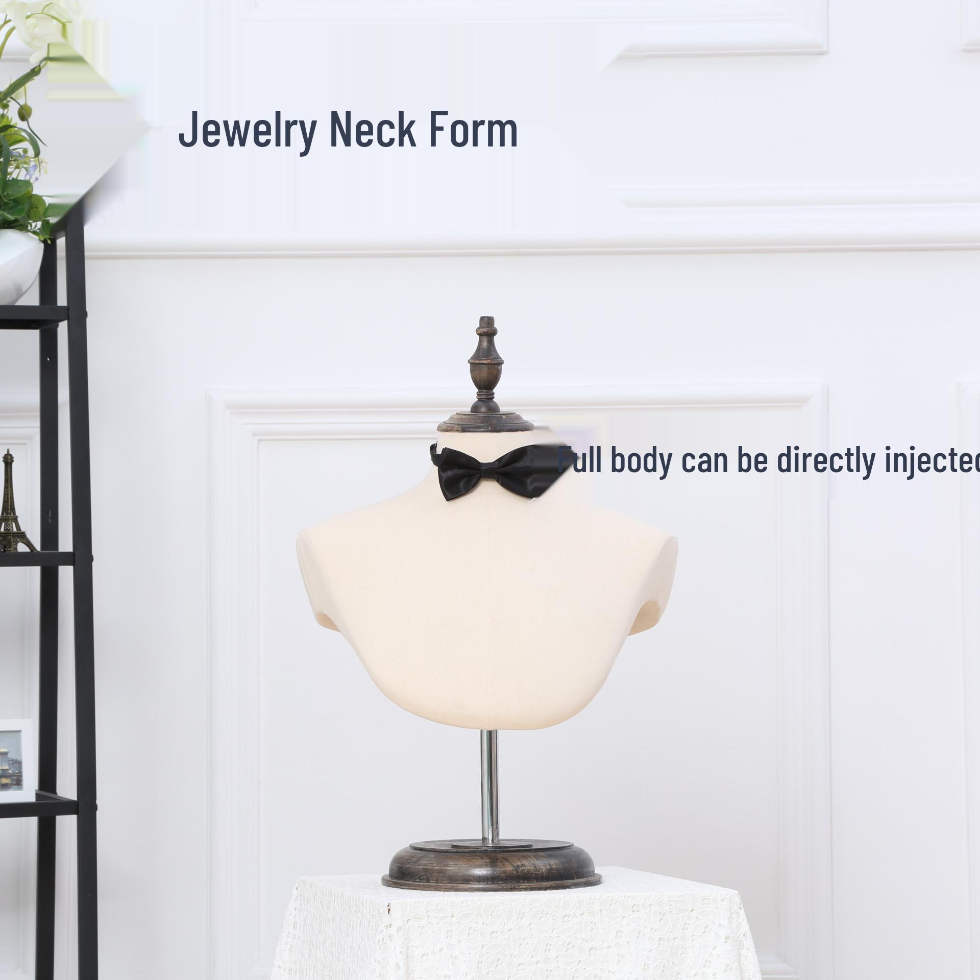 

High-Quality Necklace and Chest Display Mannequin for Jewelry.