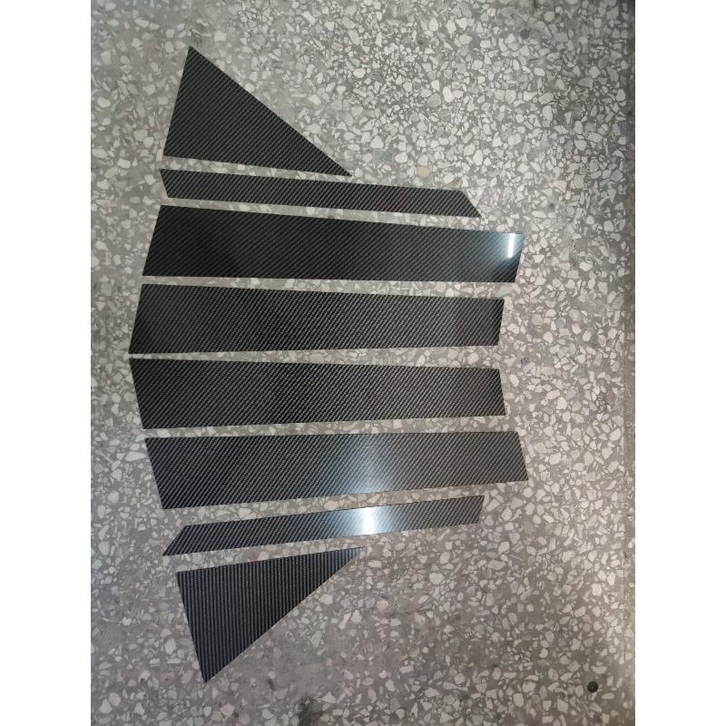 

8Pcs Carbon Fiber Black Car Pillar Posts Trim Parts For Infiniti FX35 FX45 2003-2006 2007 2008 Auto Door Window Posts Stickers углеродного волокна черного