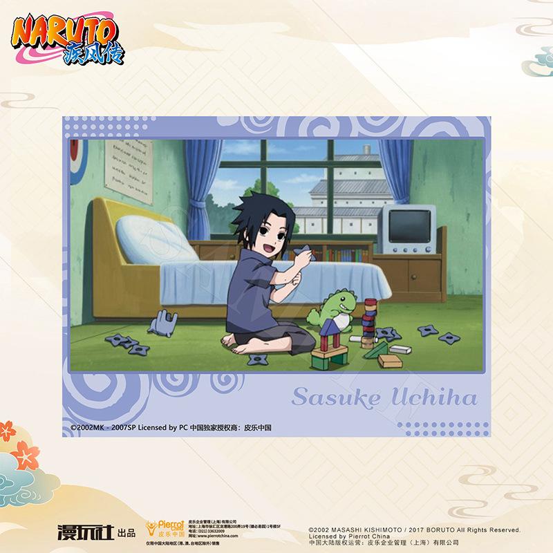 Naruto Uchiha Sasuke Hyuga Hinata Haruno Sakura China Official Authorization Cosplay Childhood Series Photographic Paper