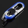 Double‑Ring Belt Clip Key Ring for Men, Business‑Style Key Loop, Practical Keychain for Home & Car Keys