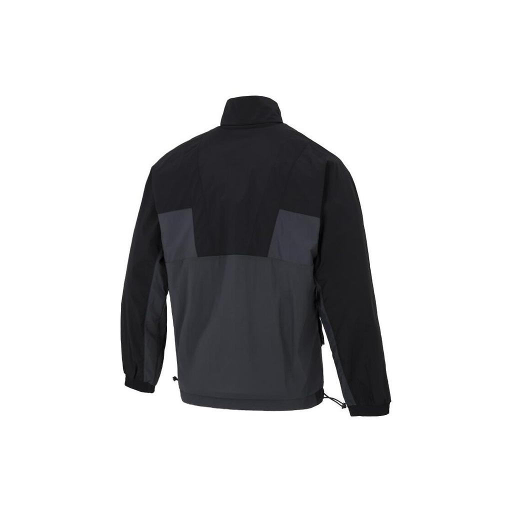 Adidas Jackets Men's Black Stand Collar Moderate HE9929